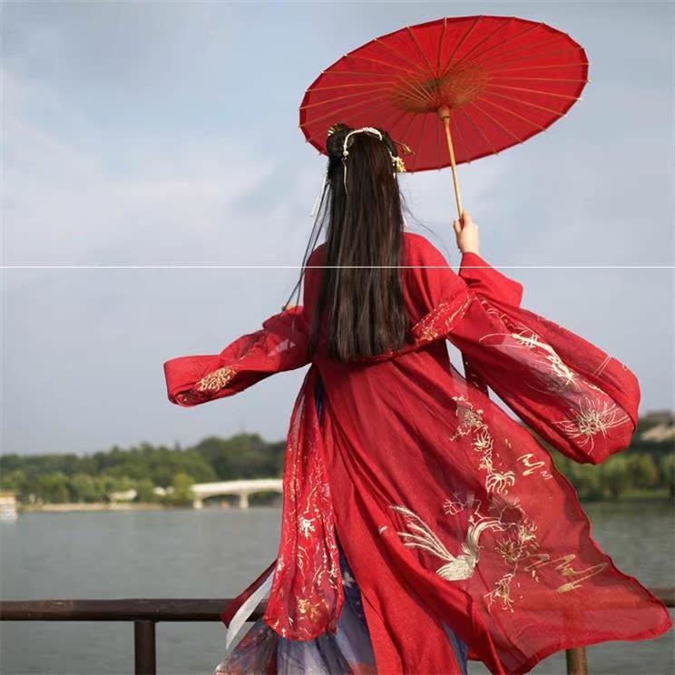 舞蹈民族风锦鲤蓬莱汉服女夏季仙气中国风毕业唐朝魏晋霓裳大袖衫在类目 女装/女士精品, 唐装/民族服装/舞台服装, 民族服装/舞台装中 - 来自Buy2taobao.com提供专业的淘宝代购服务