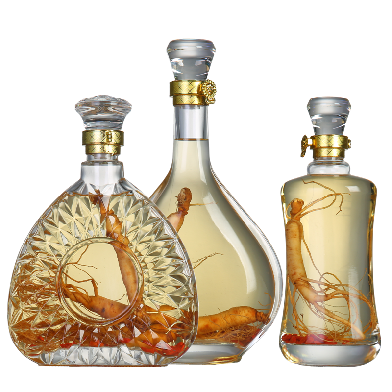 Glass wine bottle Empty wine bottle 500ml transparent Thick foam bottle Bulk Wine Bottling Travel bottlesin the Tableware , Flagon/Wineglass/Wine , Home flagon category - from Buy2taobao.com to provide professional Taobao agent buy service