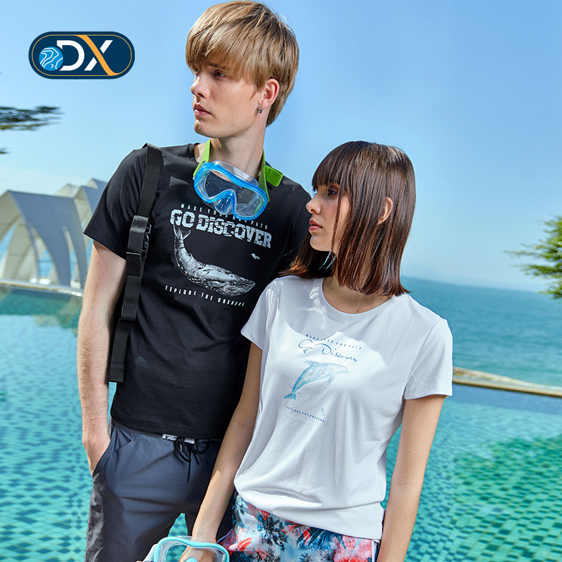 Discovery outdoors 19 Spring and summer New products men and women Quick drying T-shirts Short sleeved DAJH81671/82672in the Outdoor/Mountaineer/Camping/Travel Goods , Outdoor clothing , Quick-drying underwear , Quick-drying T-shirt category - from Buy2taobao.com to provide professional Taobao agent buy service