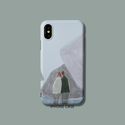 MUYE手机壳11pro牧野适用iPhone7/8P/xsmax苹果x美术生的手机壳xr