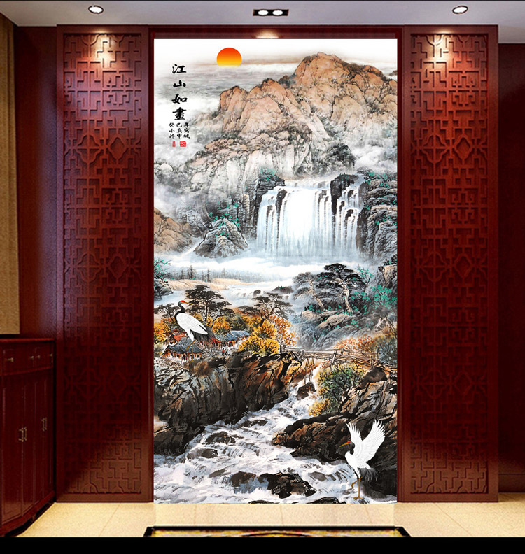 Li Hua Long Chinese style Tile Walls Landscape painting three-dimensional Carved a living room 3D Sculpture HAWTHORNEin the Decoration main material , Ceramic tile , Tile Walls category - from Buy2taobao.com to provide professional Taobao agent buy service