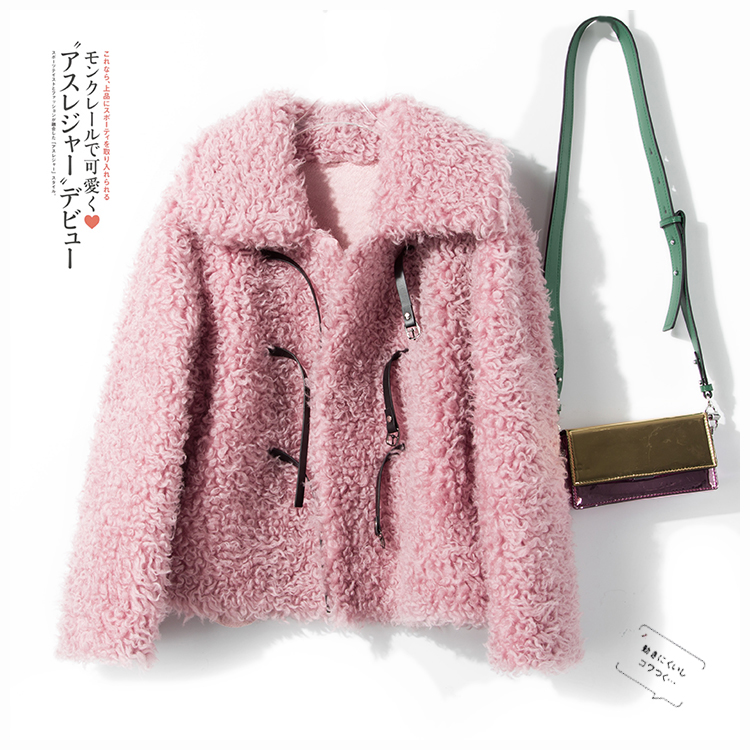 Same item Lambswool Circle Wool coat thickening Horn button Belt leather and fur have cash less than that is registered in the accounts Plush Winter clothesin the Women's clothing/Boutique , Fur category - from Buy2taobao.com to provide professional Taobao agent buy service