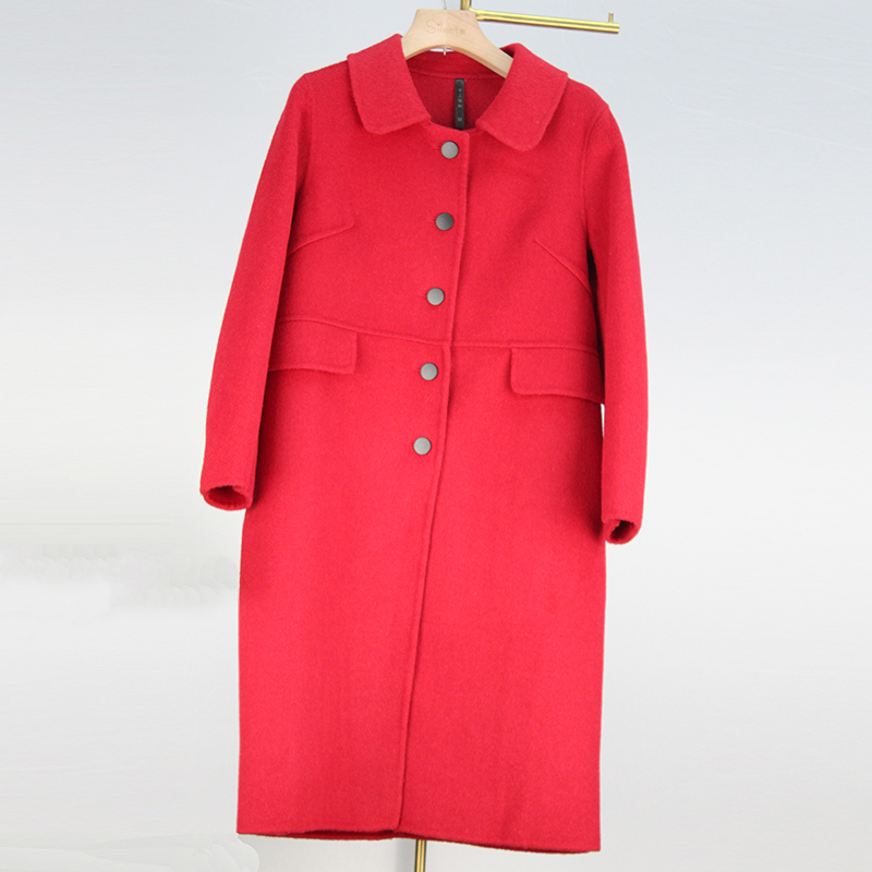 【云】G27-9011A 娃娃领双面尼外套在类目 女装/女士精品, 毛呢外套中 - 来自Buy2taobao.com提供专业的淘宝代购服务