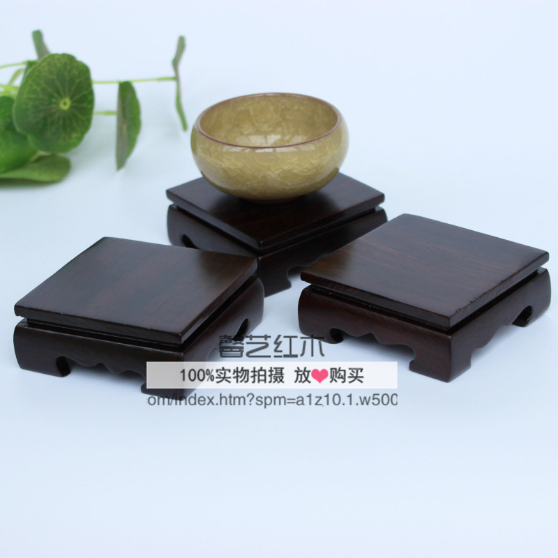 红木工艺品摆件底座 奇石玉器底托 木雕摆件实木质正方形印章底座|msdalam kategori Aksesori rumah, hiasan - dari Buy2taobao.com untuk memberikan perkhidmatan ejen Taobao profesional membeli