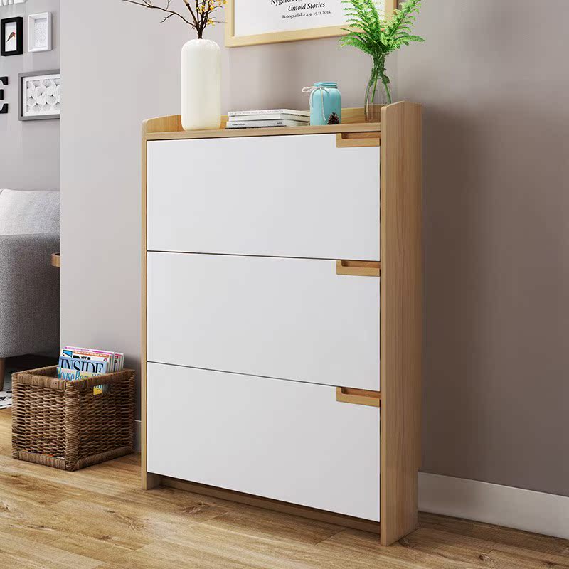 European style Vestibule Shoe cabinet Northern Europe ultrathin Tipping Modern simplicity Living room cabinet household 17cm Tipping bucketin the Residential furniture , Cabinet , Shoebox category - from Buy2taobao.com to provide professional Taobao agent buy service