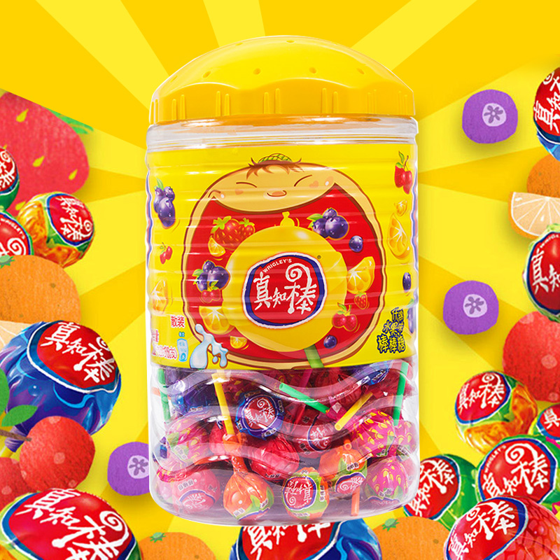 真知棒棒棒糖108支大桶装网红儿童创意年货水果味糖果零食批发在类目 零食/坚果/特产, 糖果零食/果冻/布丁, 糖果中 - 来自Buy2taobao.com提供专业的淘宝代购服务