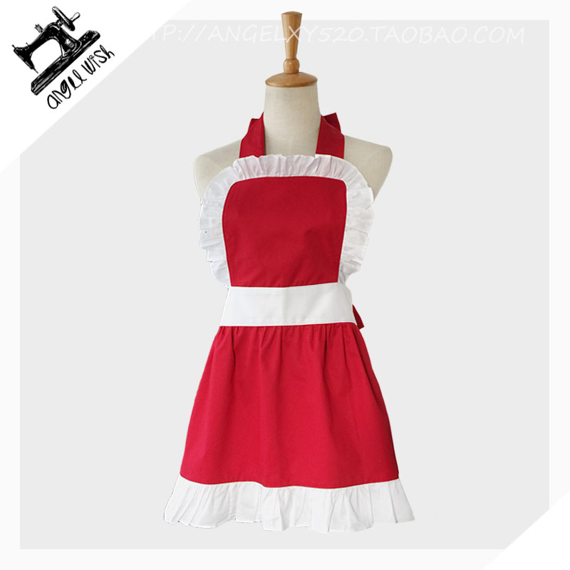 Korean version of cotton lovely Maid lovely princess fashion lace apron Restaurant Home Furnishing perform apron Critical Editionin the Family/Personal Cleaning Tools , Housework/Floor cleaning equipment , Apron category - from Buy2taobao.com to provide professional Taobao agent buy service