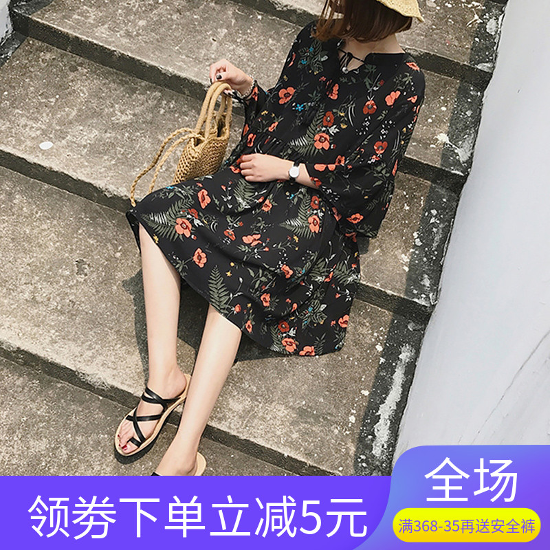 夏季款時尚外出潮媽産後哺乳衣碎花寬松顯瘦大碼涼爽雪紡連衣裙在類目 孕婦裝/孕產婦用品/營養, 家居服/哺乳裝/秋衣褲, 家居裙中 - 來自Buy2taobao.com提供專業的淘寶代購服務