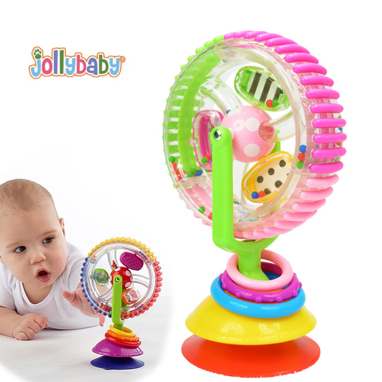 baby Fed Toys Tricolor rotate Ferris Wheel windmill sucker baby 0-5 Dining chair garden cart Good partnerin the Toy/Childs/Puzzle/Building block/Model , Other Toys category - from Buy2taobao.com to provide professional Taobao agent buy service