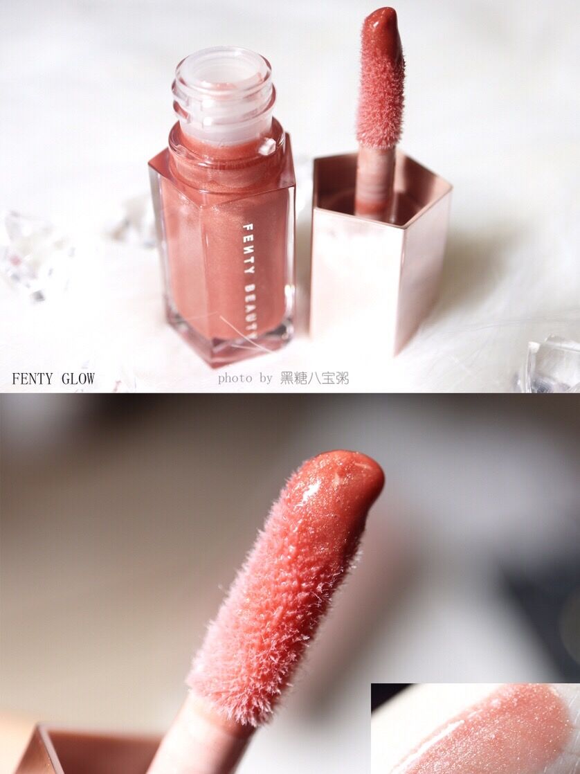 Fenty Beauty蕾哈娜 限量珠光玫瑰裸色唇釉唇彩Fenty Glow 玻璃唇在类目 彩妆/香水/美妆工具, 唇彩/唇蜜中 - 来自Buy2taobao.com提供专业的淘宝代购服务