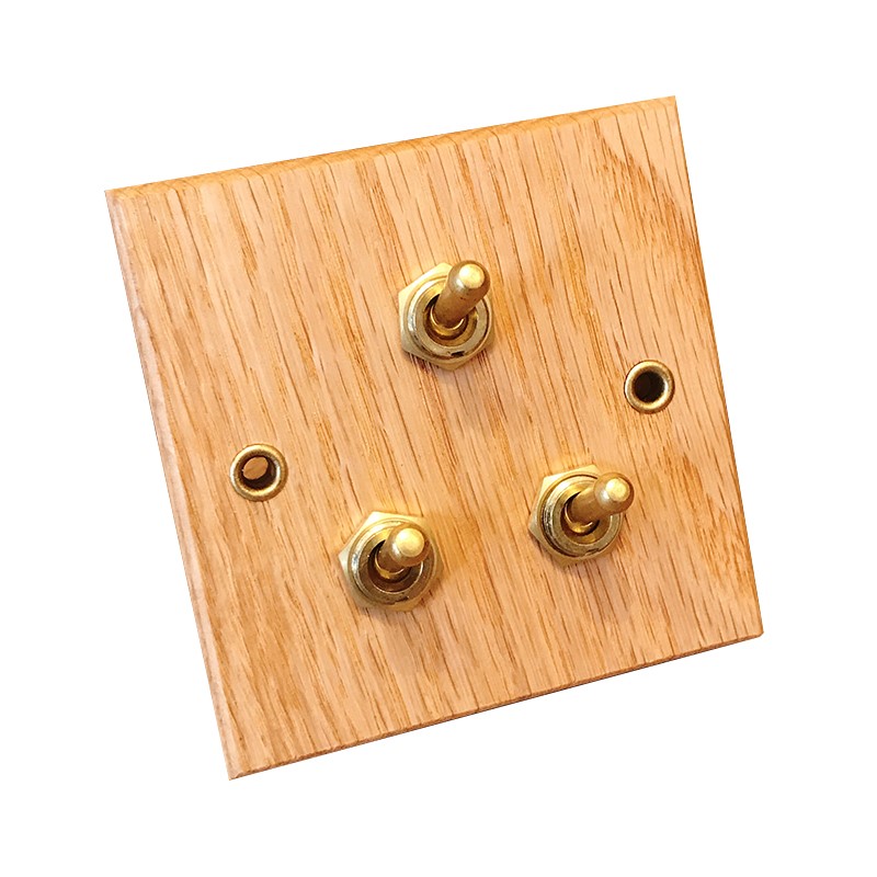 oak 86 brass Lever switch Double control European style Switch panel socket designer originality personalityin the Electronic/Electrician , Switch , Dual control switch category - from Buy2taobao.com to provide professional Taobao agent buy service