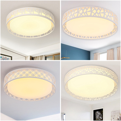 房间灯具LED吸顶灯圆形大气吊灯客厅灯阳台简约现代家用主卧室灯