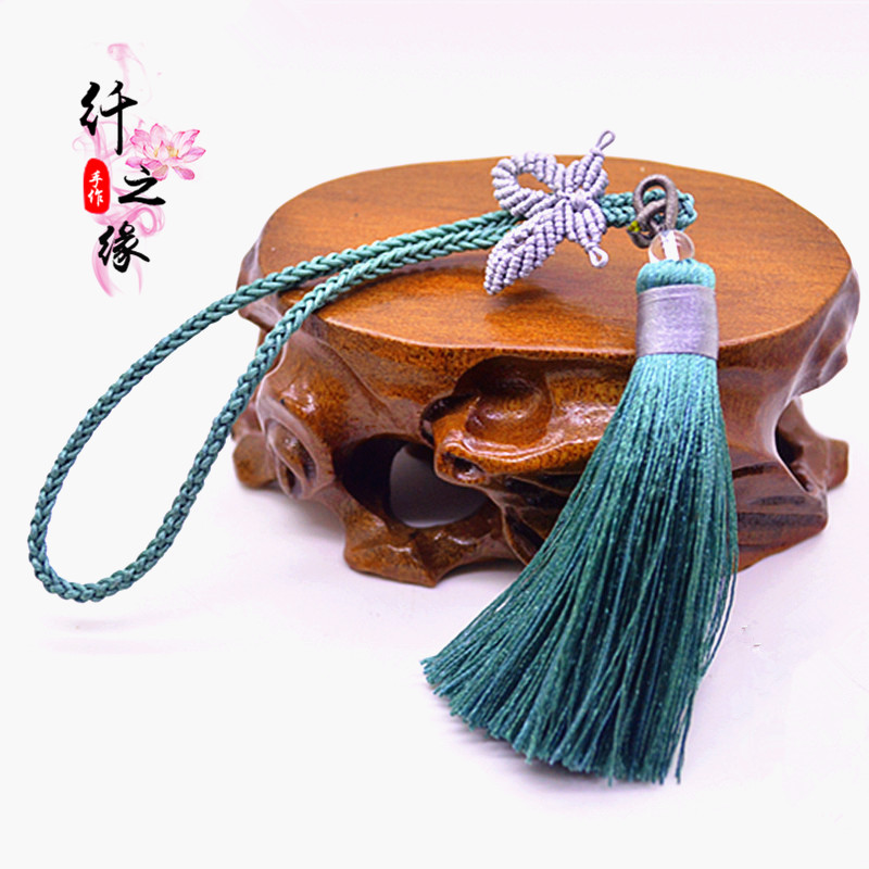 high-grade Small hands Lanyard personality automobile Key buckle rope manual Braided rope Handle Aesthetic Butterfly paragraphin the Accessories/Fashion Jewelry, DIY Fitting , Rope category - from Buy2taobao.com to provide professional Taobao agent buy service