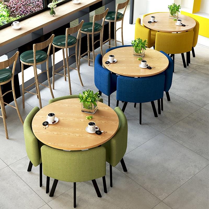 新款奶茶店甜品店接待桌椅西餐咖啡厅北欧办公室洽谈桌椅简约休闲在类目 商业/办公家具, 办公家具, 办公桌, 会议桌中 - 来自Buy2taobao.com提供专业的淘宝代购服务