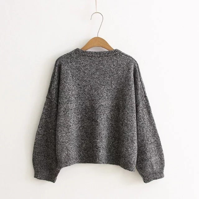 2017 Autumn and winter new pattern Korean Edition College wind Easy Socket Thick sweater have cash less than that is registered in the accounts Easy T-shirts keep warm studentin the Women's clothing/Boutique , Sweaters category - from Buy2taobao.com to provide professional Taobao agent buy service