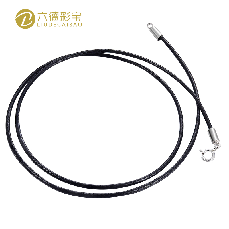 六德彩寶925銀皮繩裸鏈蜜蠟琥珀玉石吊墜挂繩 黑 時尚日韓鎖骨鏈在類目 珠寶/鑽石/翡翠/黃金, 彩色寶石/貴重寶石, 其他中 - 來自Buy2taobao.com提供專業的淘寶代購服務