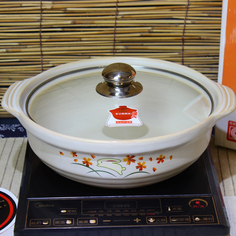 Electromagnetic furnace Dedicated Put down Casserole Stew pot Soup ceramics Gas Gas Flames Dual use High temperature resistancein the Kitchen/Cooking utensils , Cooking utensils , Cookware/Pot/Kettle , Casserole/Kamameshi category - from Buy2taobao.com to provide professional Taobao agent buy service