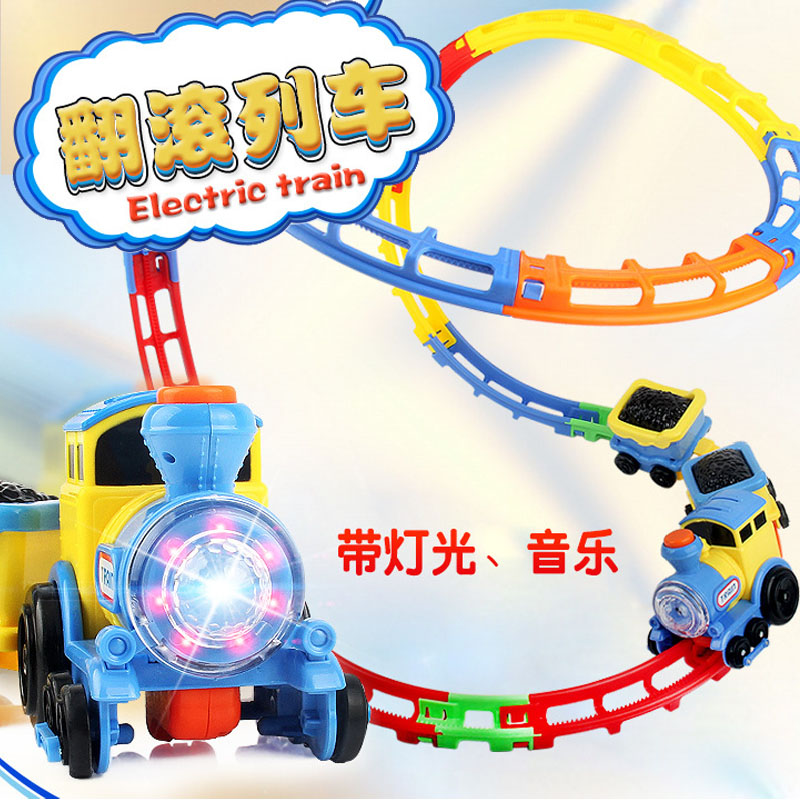 托馬斯小火車套裝翻轉翻滾軌道車拼裝兒童早教益智男孩玩具包郵在類目 玩具/童車/益智/積木/模型, 電動/遙控/慣性/發條玩具, 電動/遙控車中 - 來自Buy2taobao.com提供專業的淘寶代購服務