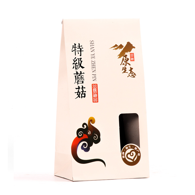 Mushroom Packaging bag Black fungus Leather bags Shan Zhen Packaging bag Specialties gift Kraft paper packing Boxin the Office Equipment/Consumables/Related Services , Packaging Equipment/Signs and supplies , Gift Box  category - from Buy2taobao.com to provide professional Taobao agent buy service