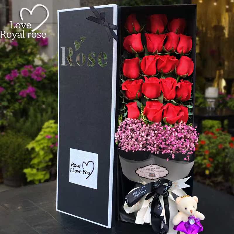 杭州鮮花速遞同城rose紅玫瑰花滿天星禮盒花束生日訂花店送花愛人在類目 鮮花速遞/花卉仿真/綠植園藝, 鮮花速遞(同城)中 - 來自Buy2taobao.com提供專業的淘寶代購服務