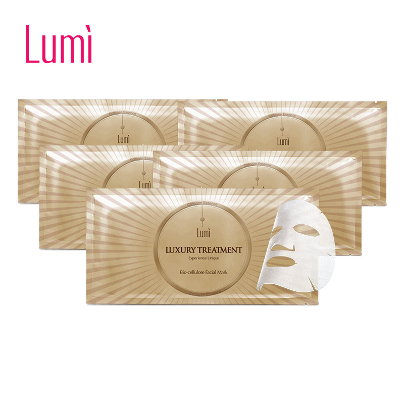 Lumi 奢华护理 胶原滋养面膜5片 保湿补水在类目 美容护肤/美体/精油, 面膜(新), 面膜中 - 来自Buy2taobao.com提供专业的淘宝代购服务