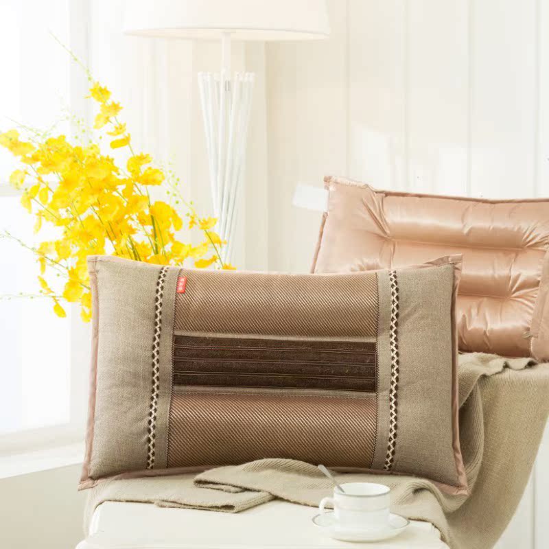 Cool in summer Bamboo pillow Pleasantly cool Portable dormitory Hot weather Single Pillow summer sleeping mat pillow Flexin the Bedclothes , Pillow/Pillow/Pillow/Cervical pillow category - from Buy2taobao.com to provide professional Taobao agent buy service