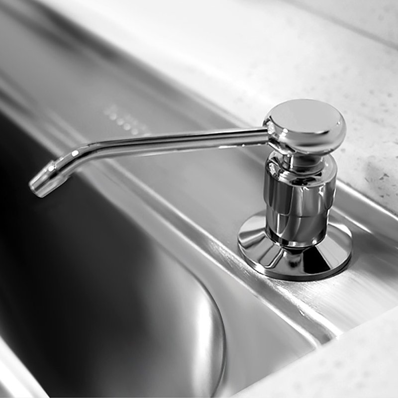 kitchen Home Hand soap box Renovation water tank Detergent decorate Trays Soap dispenser Stainless steel cleanin the Decoration main material , Kitchen , Sink Accessories , Sink soap dispenser category - from Buy2taobao.com to provide professional Taobao agent buy service