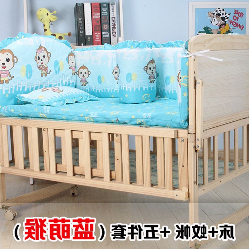 松木带滚轮带蚊帐实木摇床可变童床书桌环保宝宝摇篮多功能婴儿床|ruв категории подгузник/шампунь/вскармливать/тележка кроватью, детская кровать/кровать для младенца/колыбель/стул, кровать для младенца/детская кровать - от Buy2taobao.com для оказания профессиональной услуги покупки агента Taobao