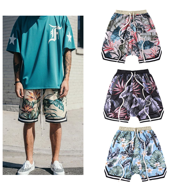 High Street FOG Retro Leaf jungle Hawaii Beach pants leisure time Haren pants shorts Metrosexualin the Men's clothing, Casual pants category - from Buy2taobao.com to provide professional Taobao agent buy service