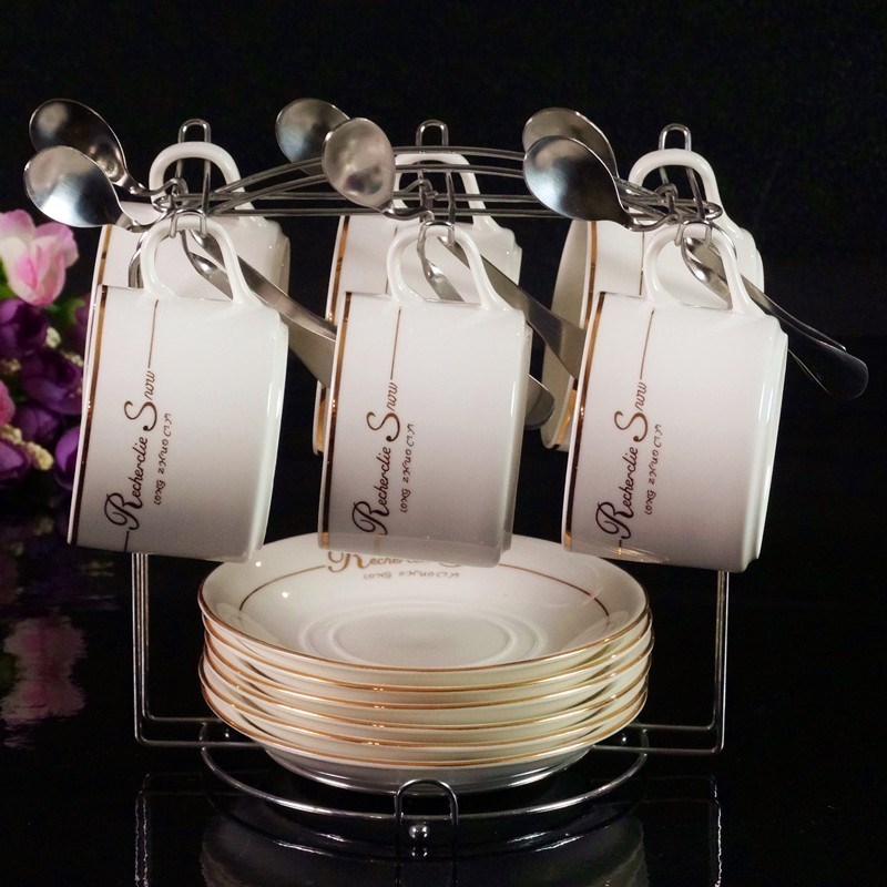 白色一套盒装茶具咖啡杯咖啡杯套装欧式复古茶杯咖啡黑色单杯可爱|msdalam kategori pinggan mangkuk, kopi, cawan kopi - dari Buy2taobao.com untuk memberikan perkhidmatan ejen Taobao profesional membeli