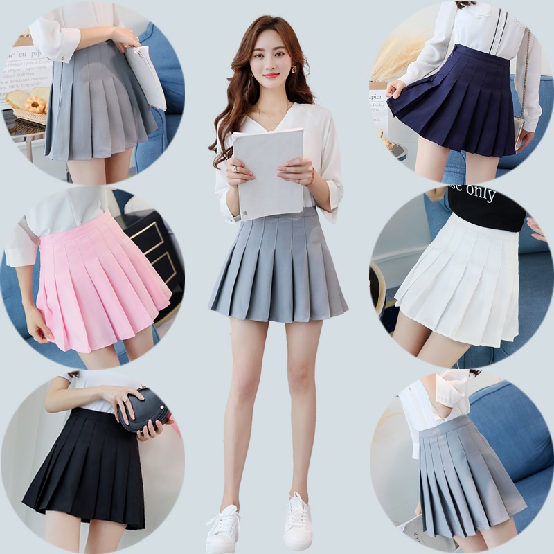 2018 Spring new pattern Paige Pleated skirt Short skirt College wind Korean Edition Show thin Body skirt studentin the Women's clothing/Boutique , Skirts category - from Buy2taobao.com to provide professional Taobao agent buy service