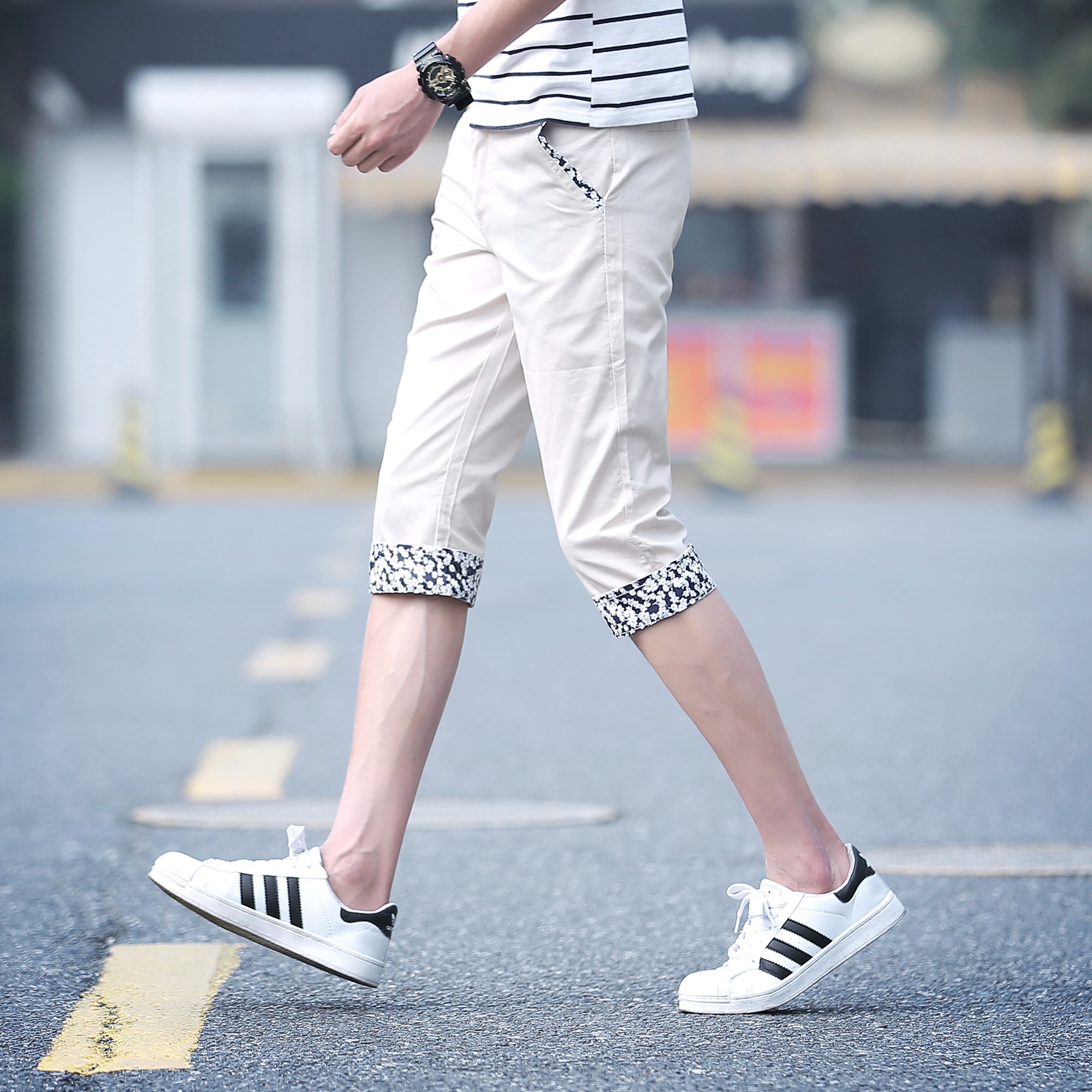 male trousers Men's Cropped Trousers Pants Large summer washing Thin section man Summer wearin the Men's clothing, Casual pants  category - from Buy2taobao.com to provide professional Taobao agent buy service