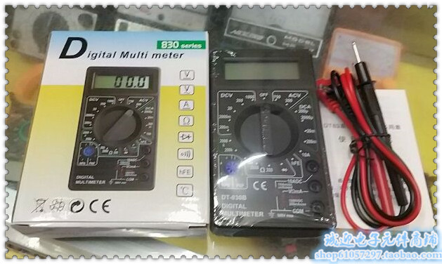 DT830B萬用表 數字多用表在類目 五金/工具, 儀器儀表, 萬用表中 - 來自Buy2taobao.com提供專業的淘寶代購服務
