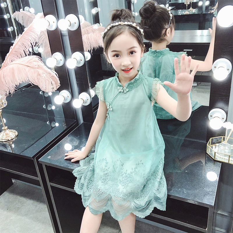 汉服超仙女童春夏装公主网红中国风古装夏季儿童唐装12岁15小女孩|ruв категории Детская одежда, детей ципао/костюм/национальная одежда, костюм - от Buy2taobao.com для оказания профессиональной услуги покупки агента Taobao