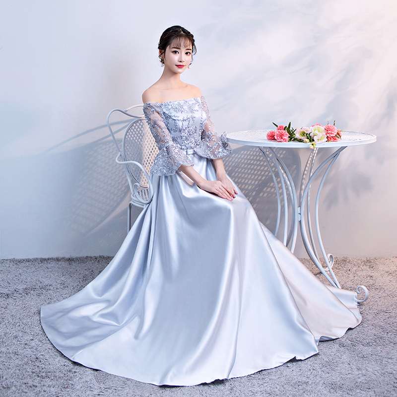 伴娘服2018新款春夏季长款婚礼伴娘礼服姐妹裙韩版宴会装晚礼服女在类目 女装/女士精品, 婚纱/旗袍/礼服, 礼服/晚装中 - 来自Buy2taobao.com提供专业的淘宝代购服务