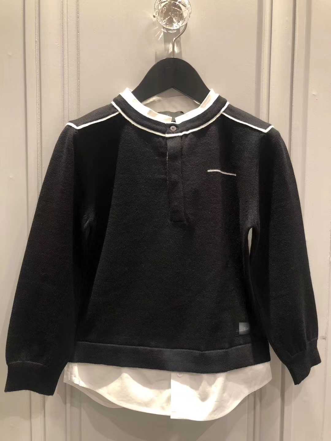 HR SUE19AW new pattern Cashmere False two Pullover men and women Long sleeve keep warm 90-160in the Children/Baby/Family fitted , Sweaters/Knitwear category - from Buy2taobao.com to provide professional Taobao agent buy service