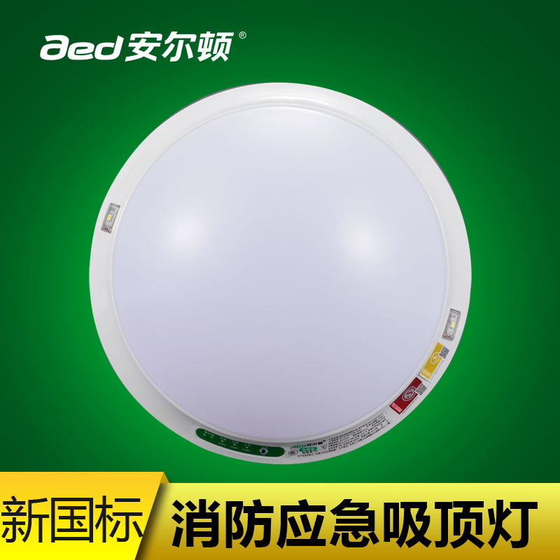 安尔顿消防应急吸顶灯led新国标应急照明灯人体感应声控楼过道灯在类目 家装主材, 灯具灯饰, 应急灯中 - 来自Buy2taobao.com提供专业的淘宝代购服务