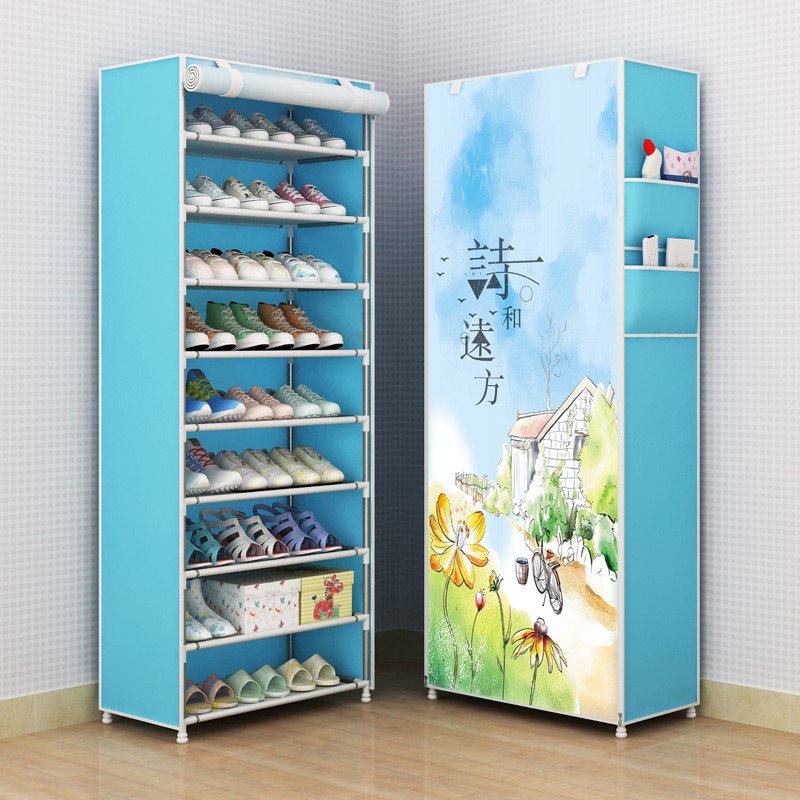Caddy Simple Shoe Dust cloth Shoe cabinet multi-storey thickening Nonwoven dormitory environmental protection Combination cabinet Storage rack Shoe cabinetin the Residential furniture , Cabinet , Shoebox category - from Buy2taobao.com to provide professional Taobao agent buy service