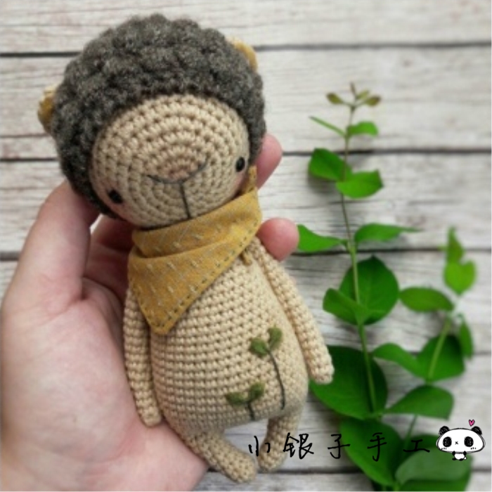 图解/成品/罗圈腿小狮子/手工毛线DIY钩针编织动物玩偶公仔玩具在类目 节庆用品/礼品, 创意礼品, 创意玩偶中 - 来自Buy2taobao.com提供专业的淘宝代购服务