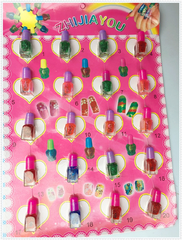 CHILI Yiwu Hanging board Stall Toys Jewelry Nail polish School perimeter Children’s Toys Nail Polishin the Toy/Childs/Puzzle/Building block/Model , Other Toys category - from Buy2taobao.com to provide professional Taobao agent buy service