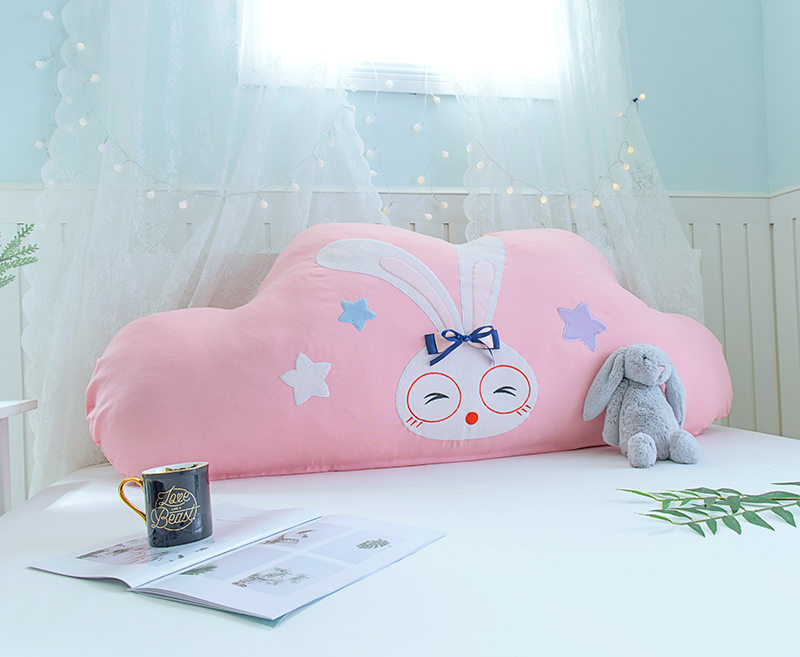 ins Bedside Cushion princess Tatami Soft roll Flaky clouds Pillows backrest 1.5 The bed Pillowin the Home Fabric , Pillow/Pillow category - from Buy2taobao.com to provide professional Taobao agent buy service