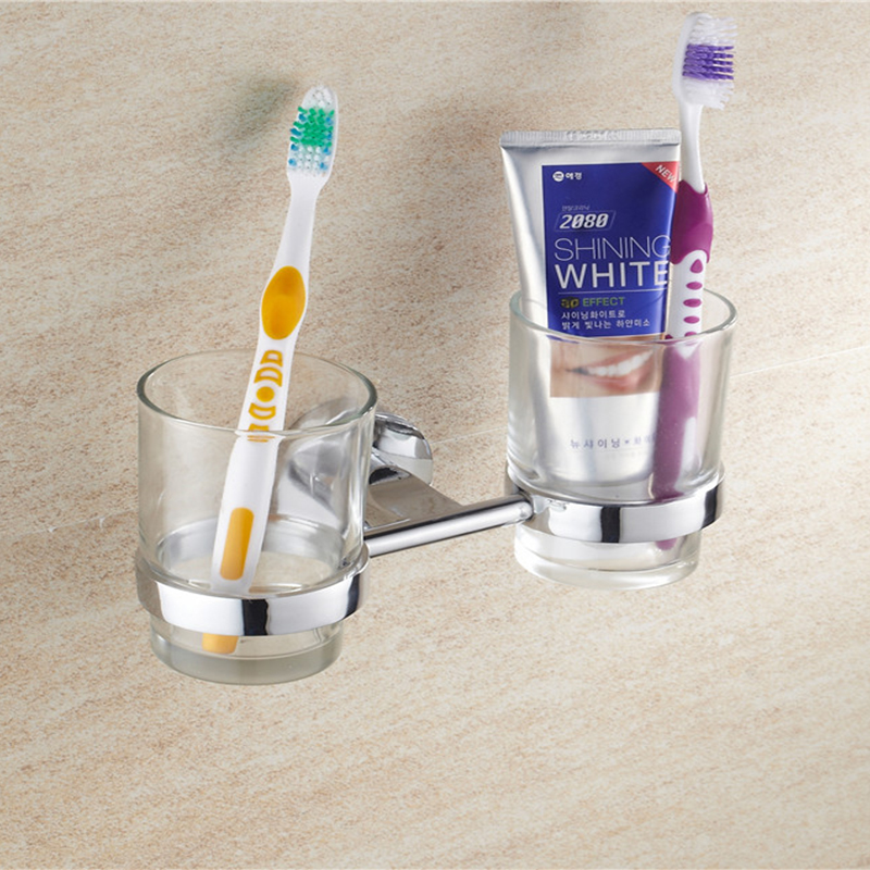 Punch holes Stainless steel household Glass lovers Cup holder Toothbrush cup Brushing Cup Wash Tumbler holder Wall hangingin the Decoration main material , Toiletries , Bathroom Hardware/Pendant , Cup holders/Cups category - from Buy2taobao.com to provide professional Taobao agent buy service