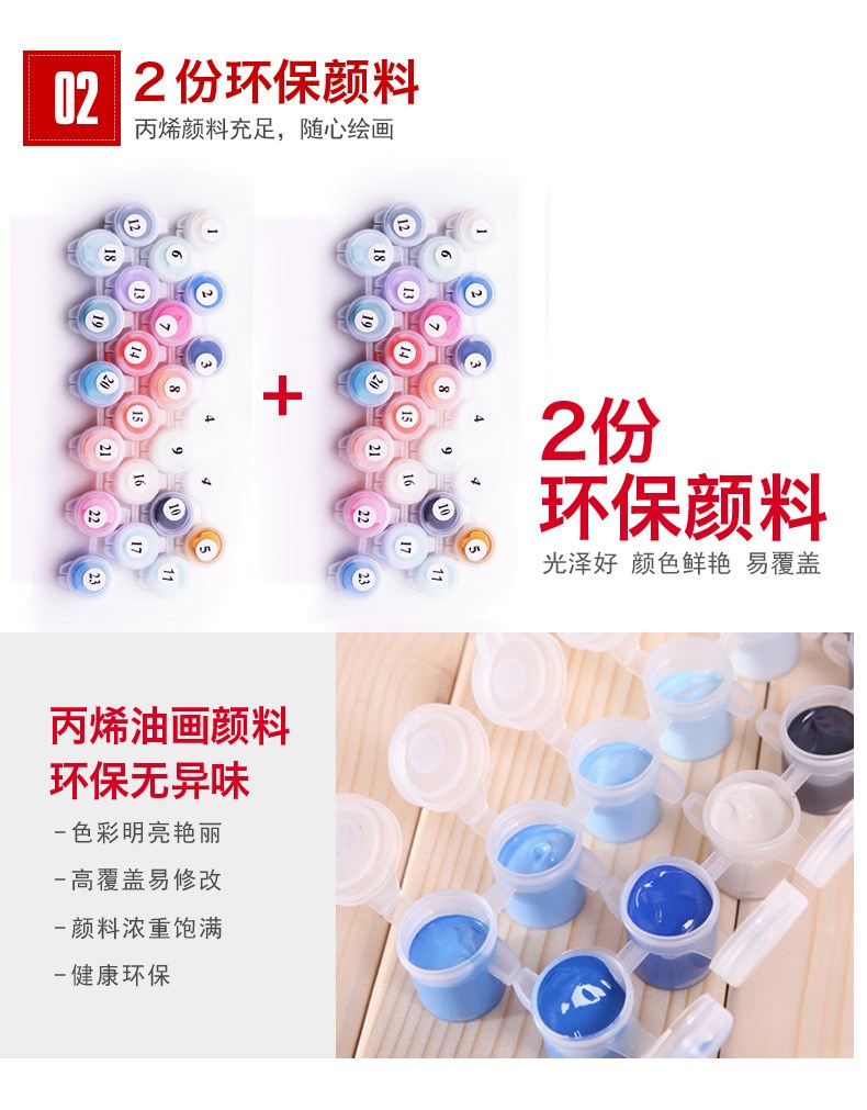 2019 New products Digital painting diy a living room Fine horse Scenery manual Digital Oil Significant Decorative paintingin the Home accessories , Decorative painting , DIY/Digital painting category - from Buy2taobao.com to provide professional Taobao agent buy service