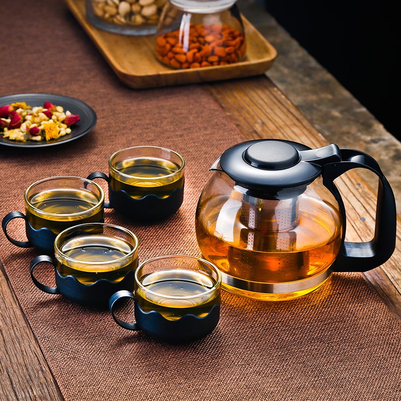不锈钢茶壶玻璃套装耐热耐高温养生花茶壶普洱水果家用泡茶器茶具|ruв категории посуда, чайный сервиз, чайник - от Buy2taobao.com для оказания профессиональной услуги покупки агента Taobao