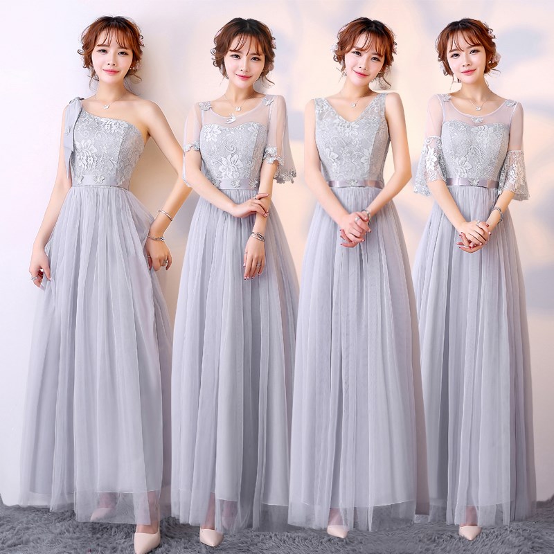 Bridesmaid Dresses 2017 new pattern Korean Edition have more cash than can be accounted for Bridesmaid Dresses Sisters Show thin Evening dress marry Tuxedo Skirtin the Women's clothing/Boutique , Wedding/Cheongsam/Formal dress , Formal dress/Evening category - from Buy2taobao.com to provide professional Taobao agent buy service