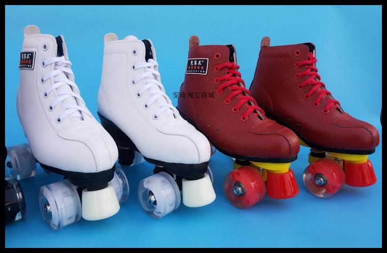 Skating rink Double roller shoes adult Double roller shoes Double skates Double roller skates Flash roundin the Sports/Yoga/Fitness/Fans supplies , Skating/Skateboard/Extreme Sports , Double round category - from Buy2taobao.com to provide professional Taobao agent buy service