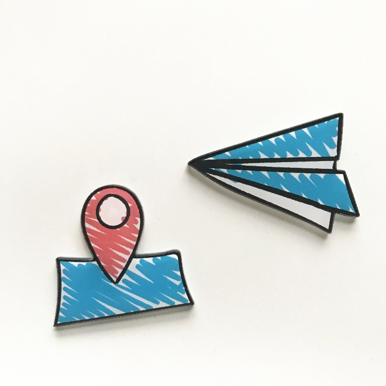 Magnetic crab Travel? location Coordinate sign Refrigerator sticker Magnetic stickers diy magnet lodestone Paper Airplanein the Home accessories , Stickers , Refrigerator magnetic stickers category - from Buy2taobao.com to provide professional Taobao agent buy service