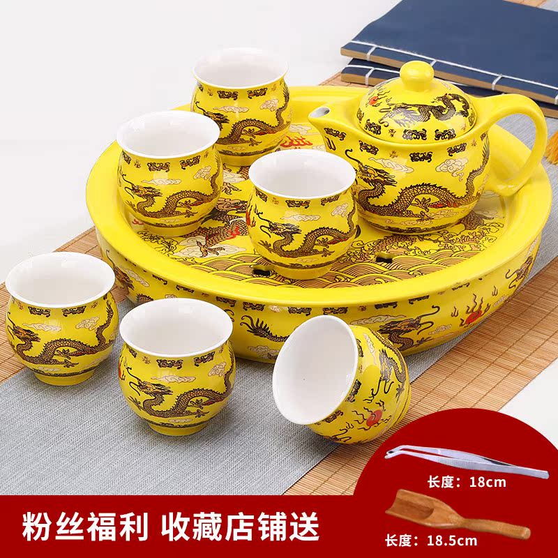 双层茶具套装日式家用陶瓷功夫茶具整套青花瓷防烫隔热茶壶杯茶盘在类目 餐饮具, 茶具, 功夫茶具中 - 来自Buy2taobao.com提供专业的淘宝代购服务