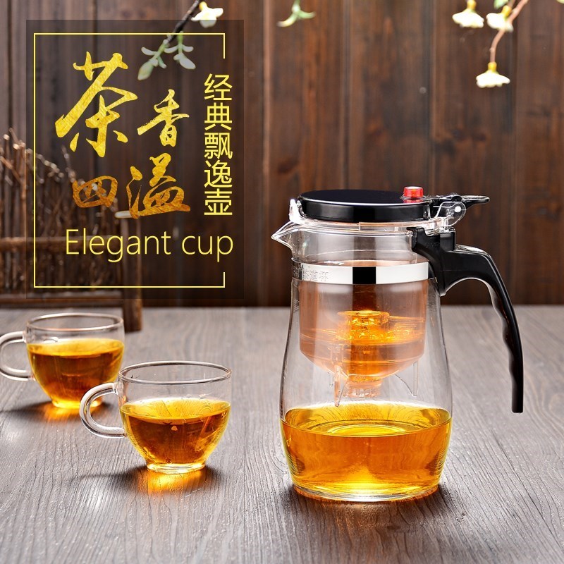 convenient Single High temperature resistance Spring- Teapot trumpet Retro a living room glass Isolated heat preservation Pushin the Tableware , Tea set , Elegant cup  category - from Buy2taobao.com to provide professional Taobao agent buy service