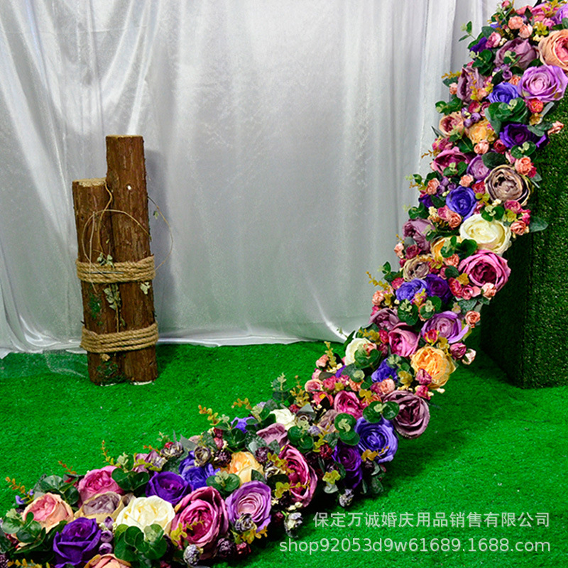 婚庆签到区摆尾 婚庆拖尾 舞台装饰摆件 婚庆道具婚庆路引花 花艺|msdalam kategori mod main/animasi/Zhou Bian/cos/permainan papan, kostum cosplay/props/perkhidmatan, aksesori COSPLAY/props/pakaian anak patung - dari Buy2taobao.com untuk memberikan perkhidmatan ejen Taobao profesional membeli